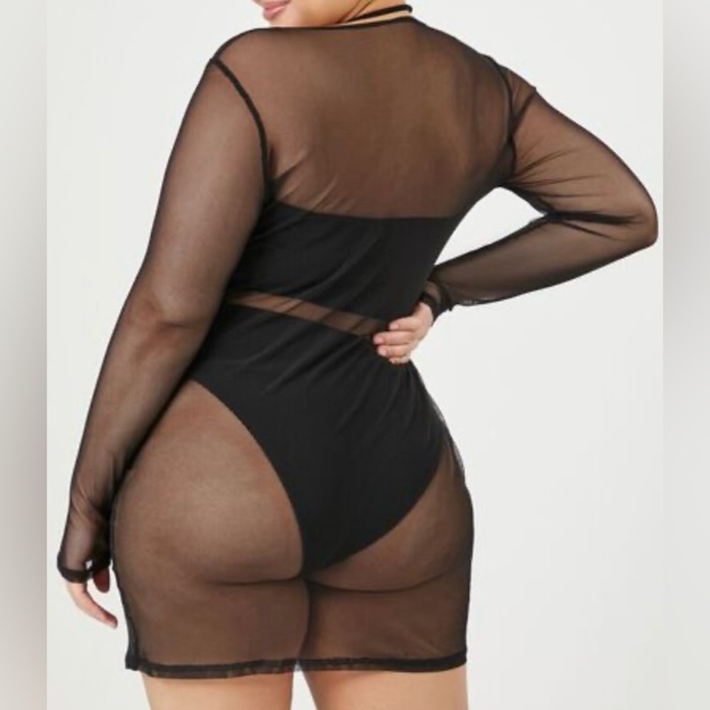 Forever 21 Mesh swim cover-up - Picture 2 of 2